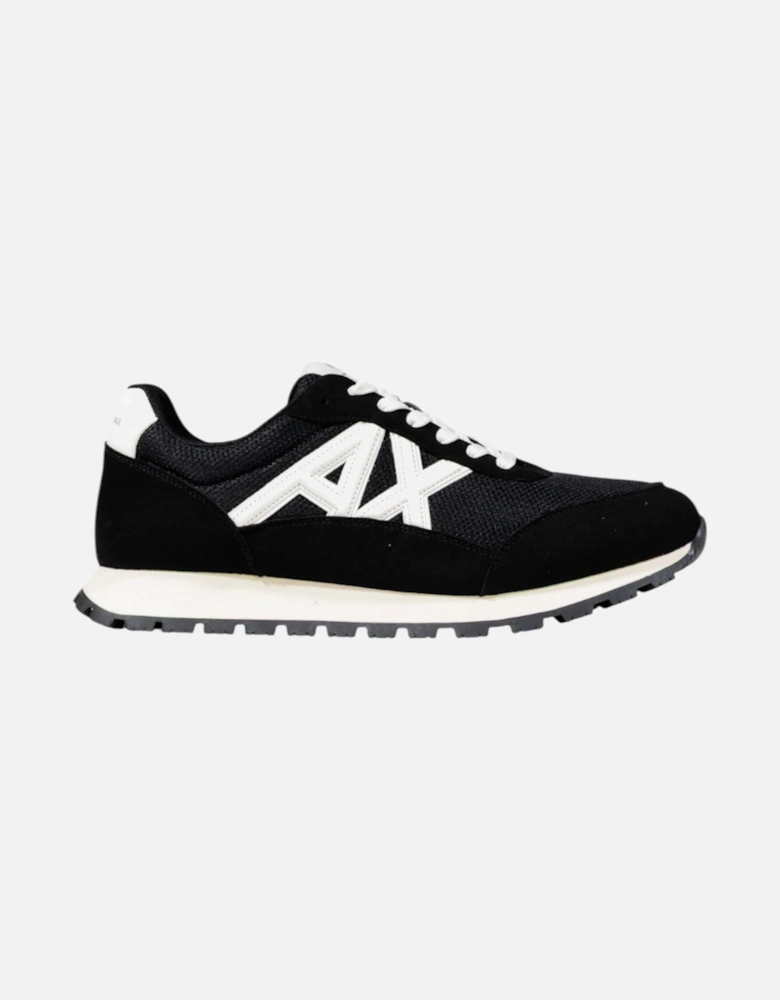 Lace-Up Polyester Sneakers