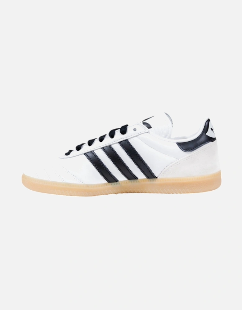 Sporty Slip-On Faux Leather Sneakers