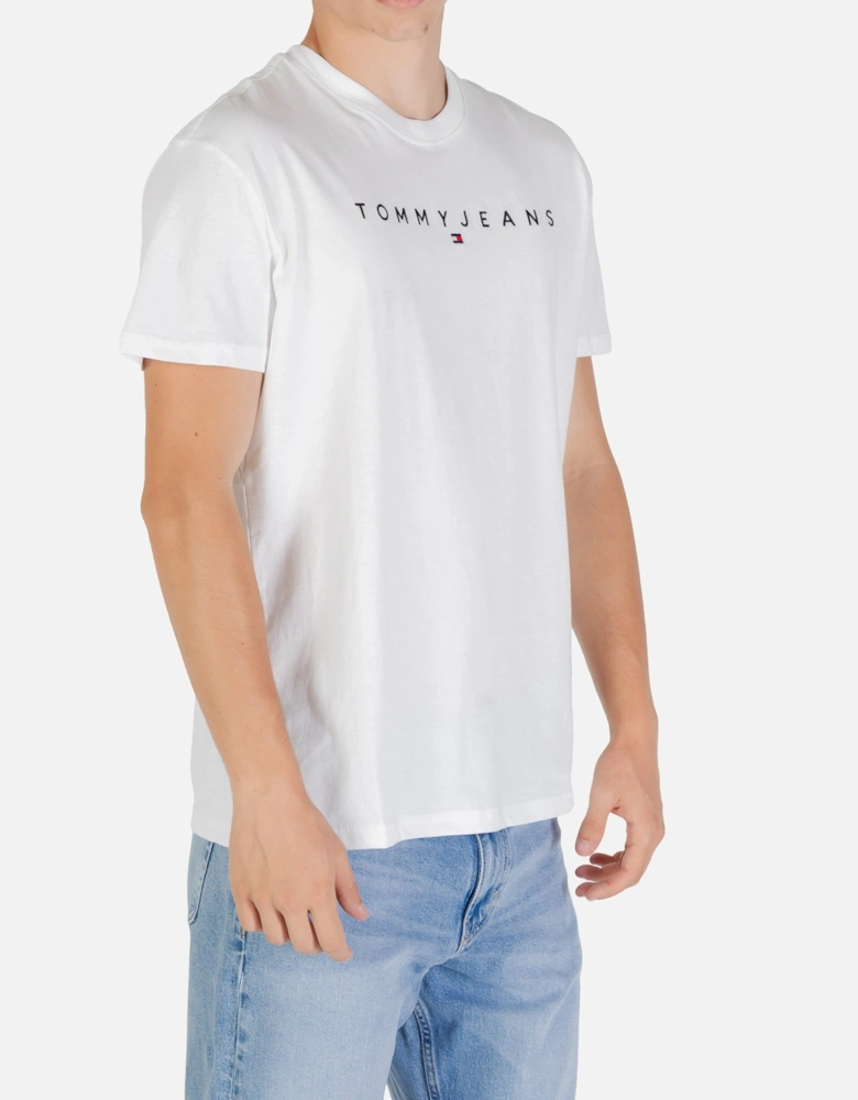 Printed Organic Cotton T-Shirt with Round Neck and Short Sleeves