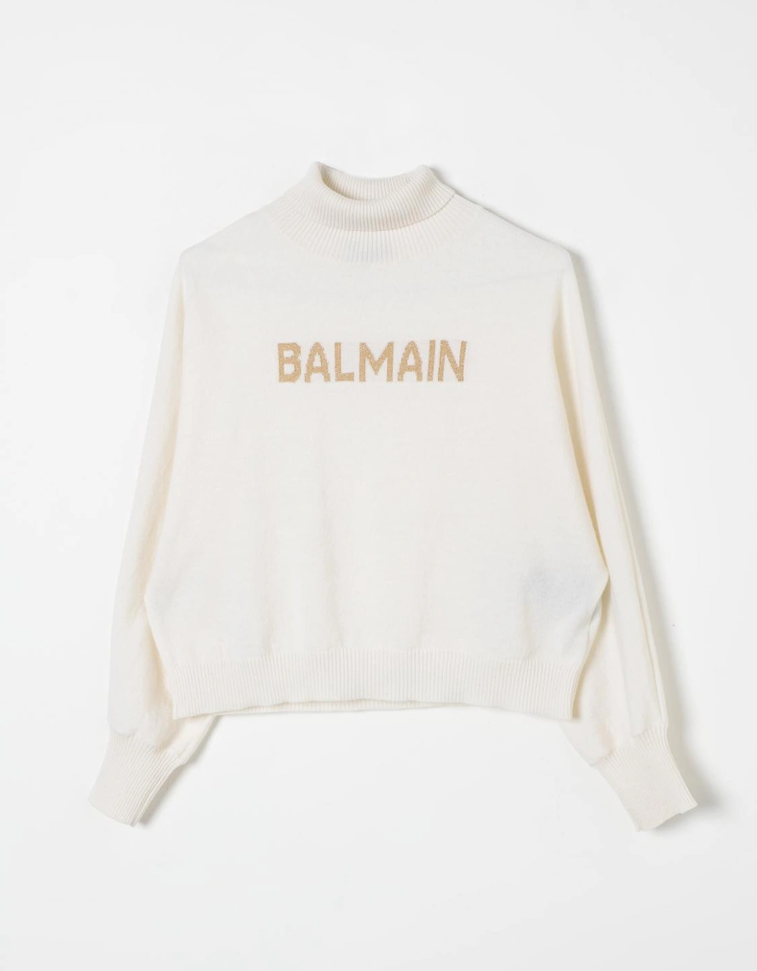 Logo Mock Neck Cashmere Sweater, 4 of 3