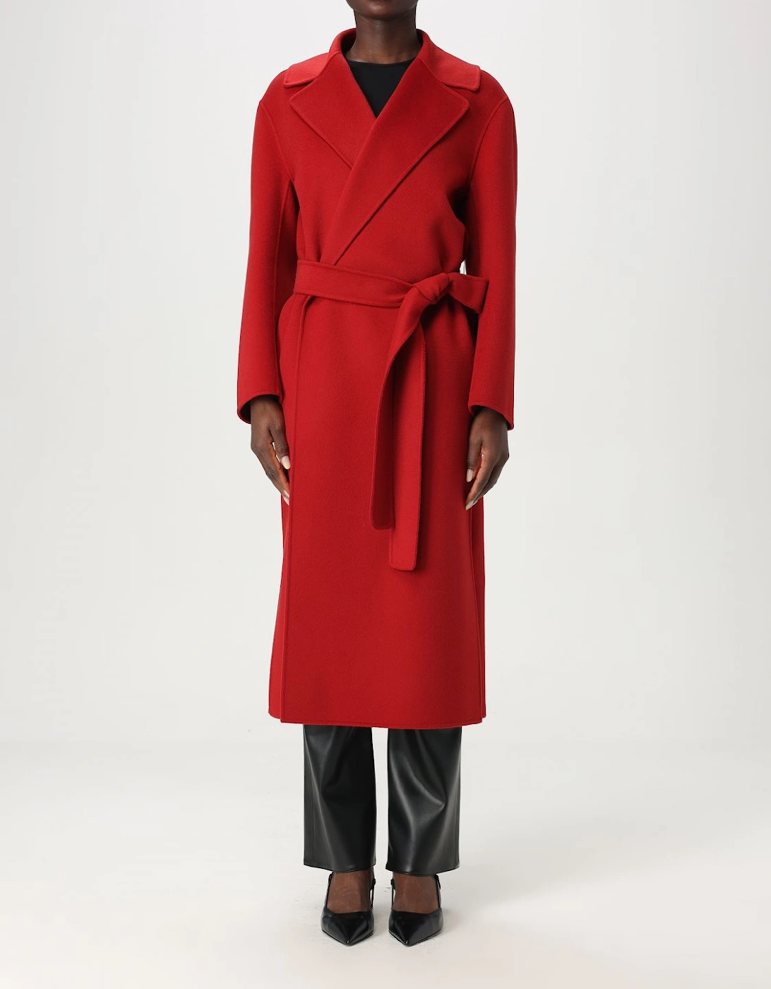 Manuela Wrap Coat Camel Hair