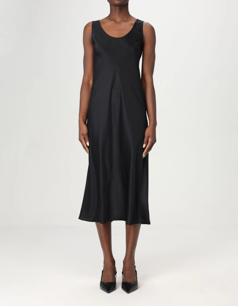 Silk Slip Midi Dress