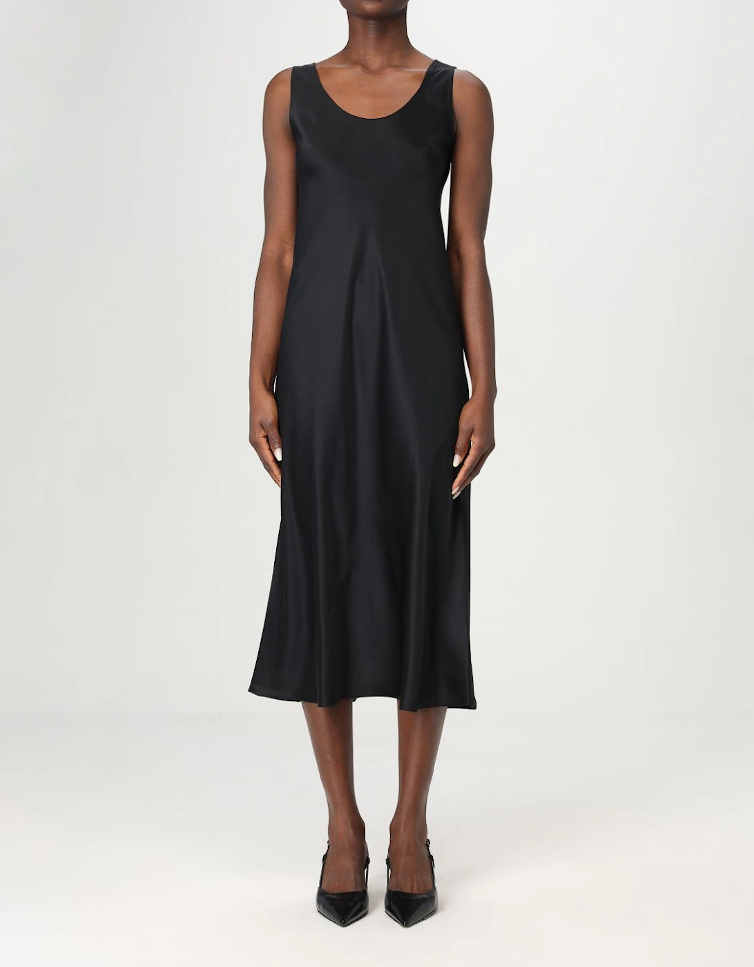 Silk Slip Midi Dress, 9 of 8