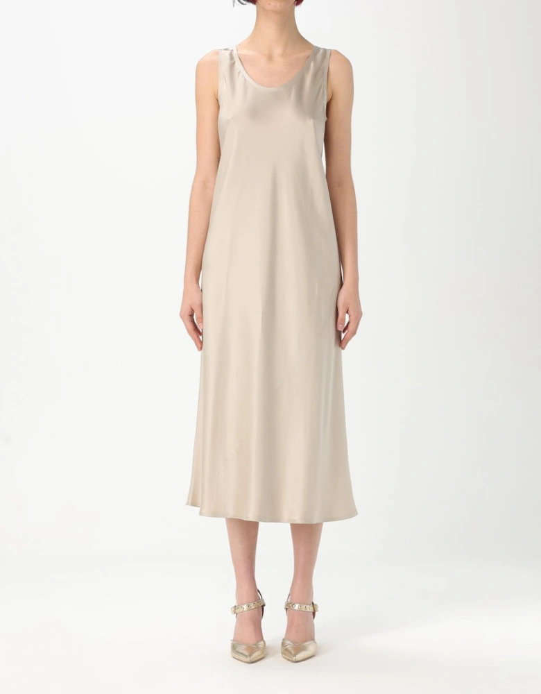 Silk Slip Midi Dress