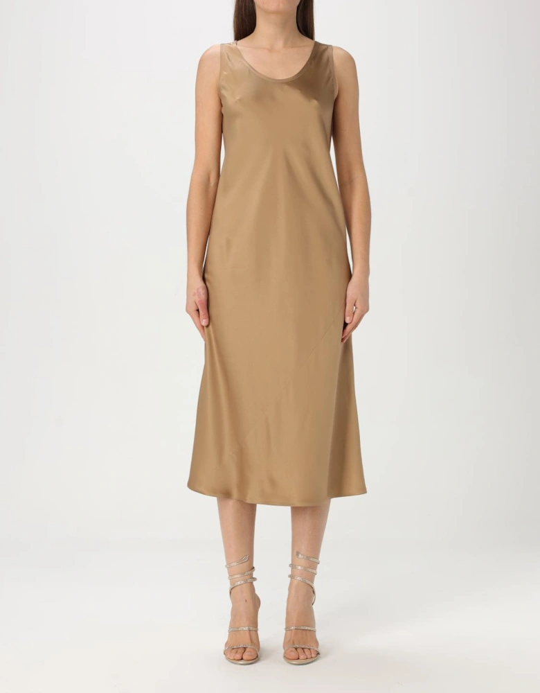 Silk Slip Midi Dress