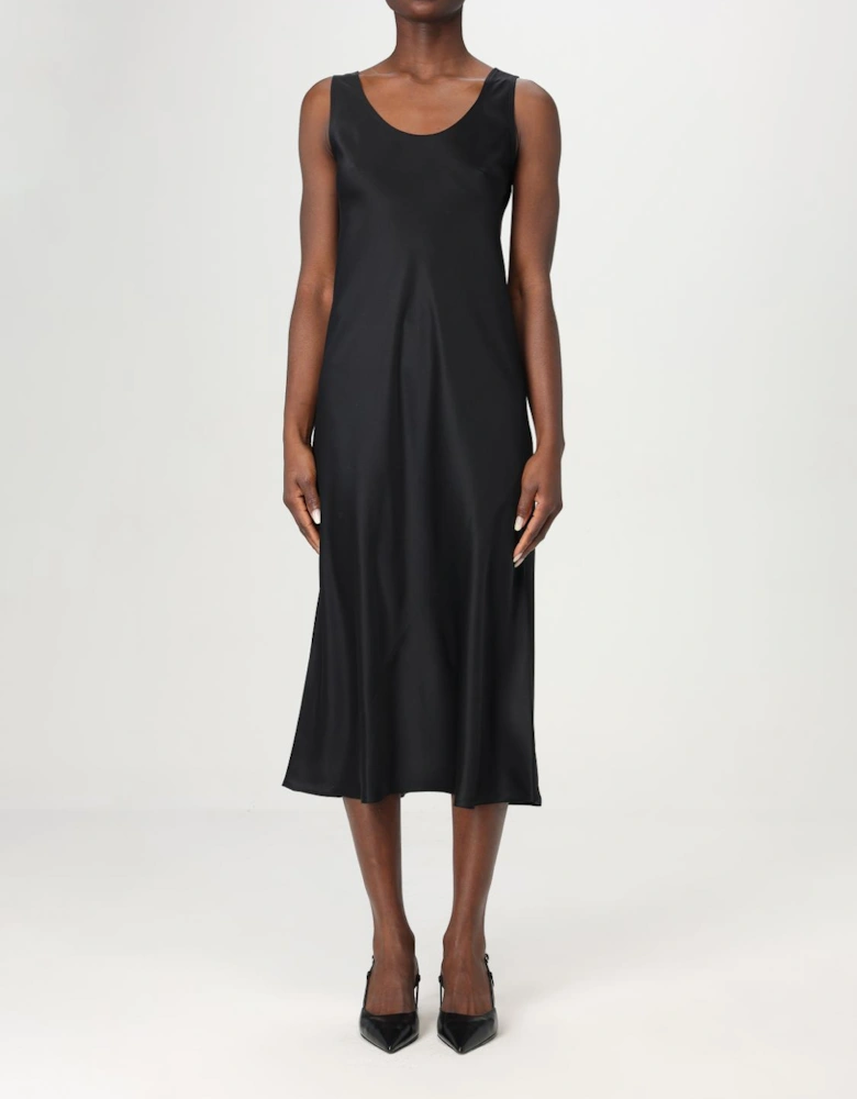 Silk Slip Midi Dress