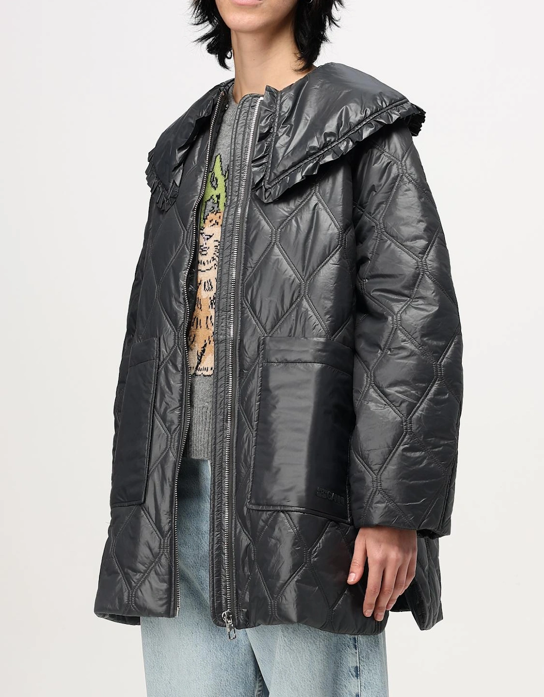 Diamond Quilted Puffer Jacket