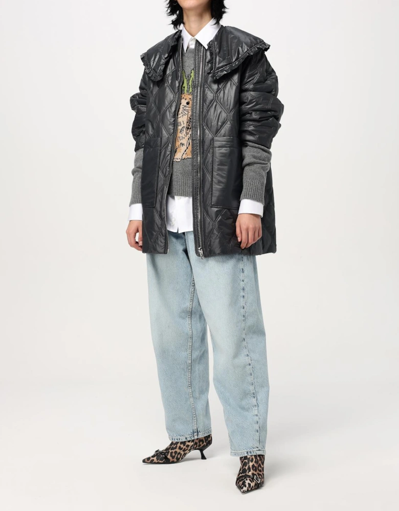 Diamond Quilted Puffer Jacket
