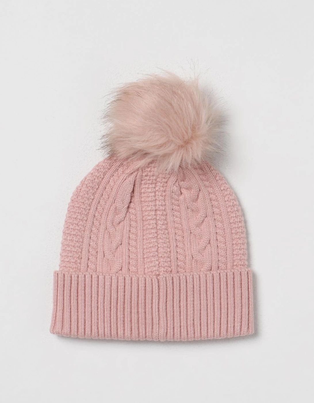 Cable Knit Bobble Hat
