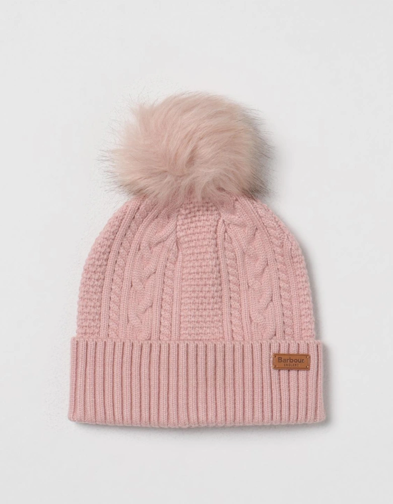 Cable Knit Bobble Hat