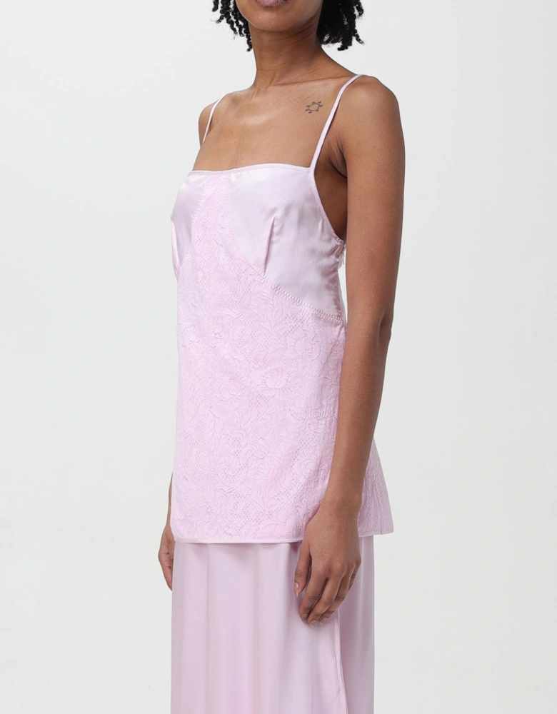 Lace Overlay Slip Dress