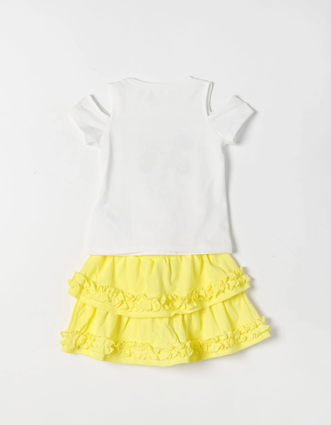 Girls Scooter Print Ruffle Outfit, 4 of 3