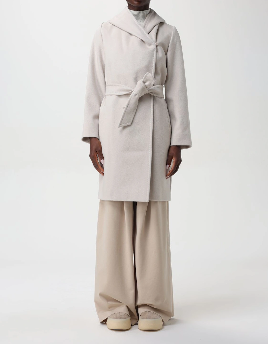 Manuela Hooded Wrap Coat
