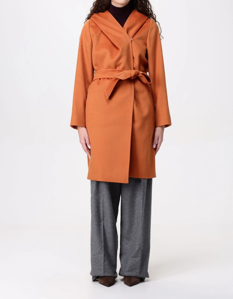 Manuela Hooded Wrap Coat