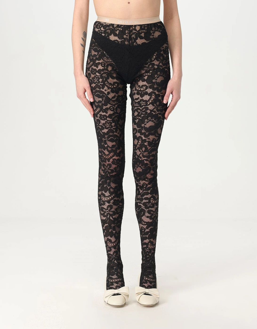 Lace Floral Tights, 8 of 7