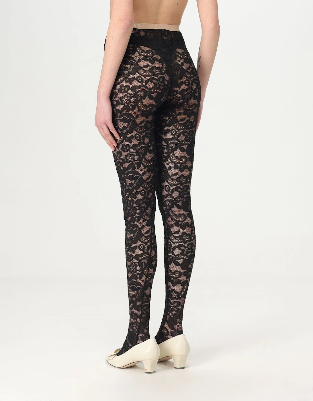 Lace Floral Tights