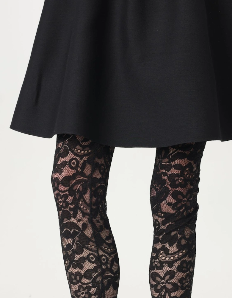 Lace Floral Tights