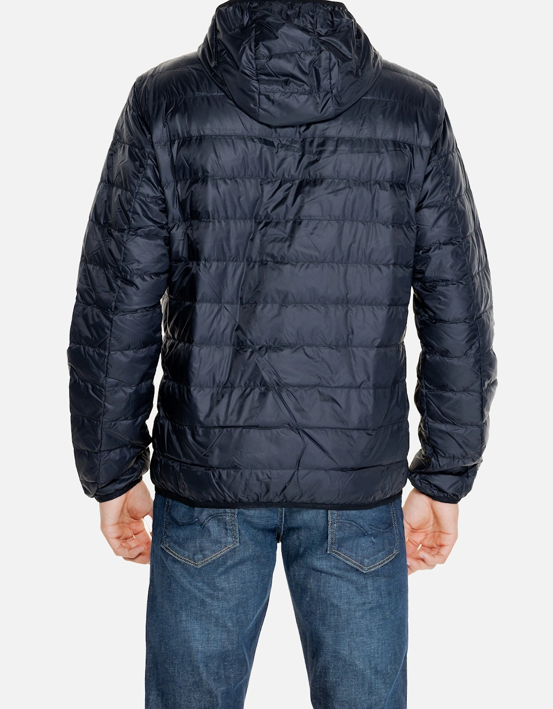 Emporio Armani Mens Down Puffer Jacket Black, 4 of 3