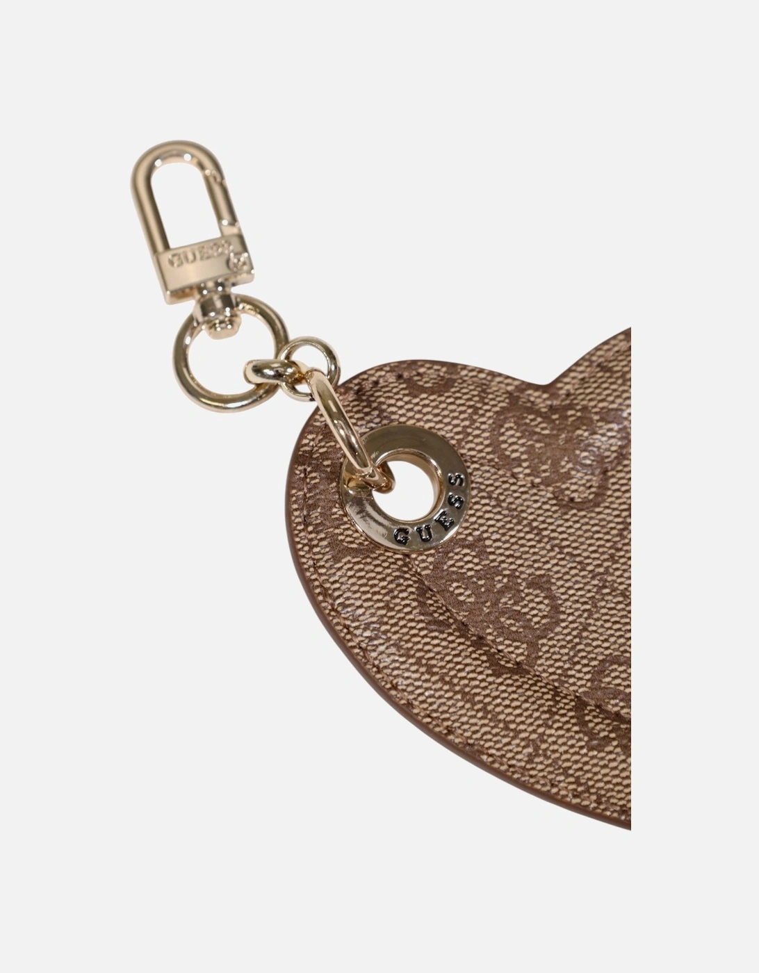 Heart Monogram Keychain