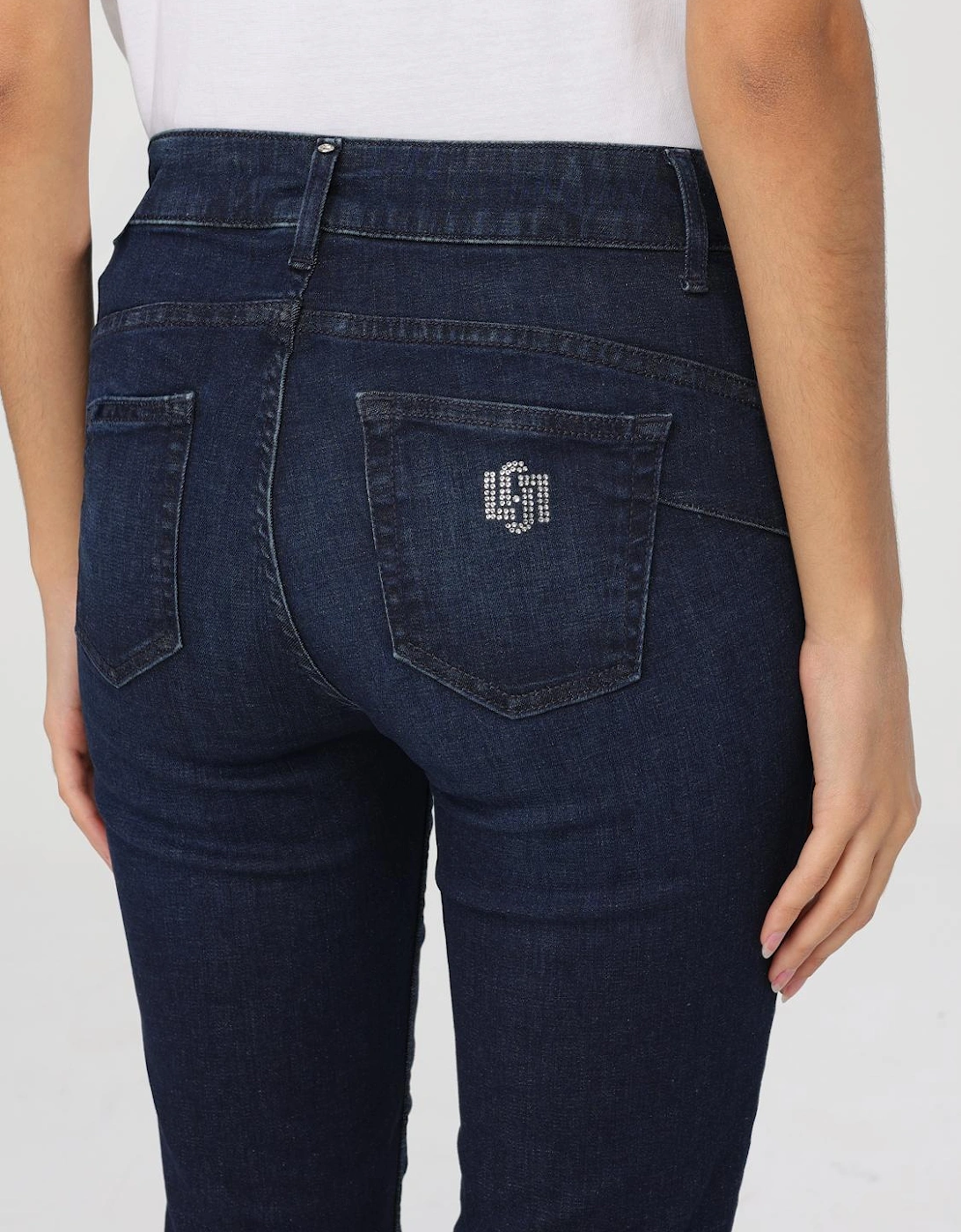 Slim Fit Button Fly Jeans