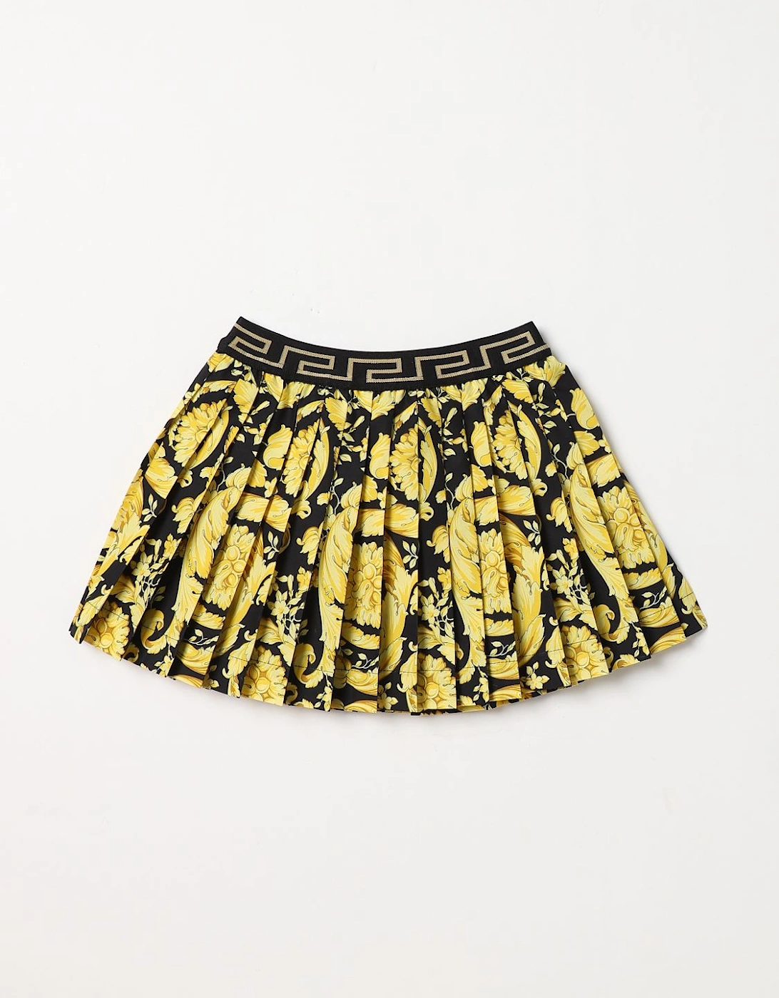 Pleated Baroque Print Skirt, 3 of 2