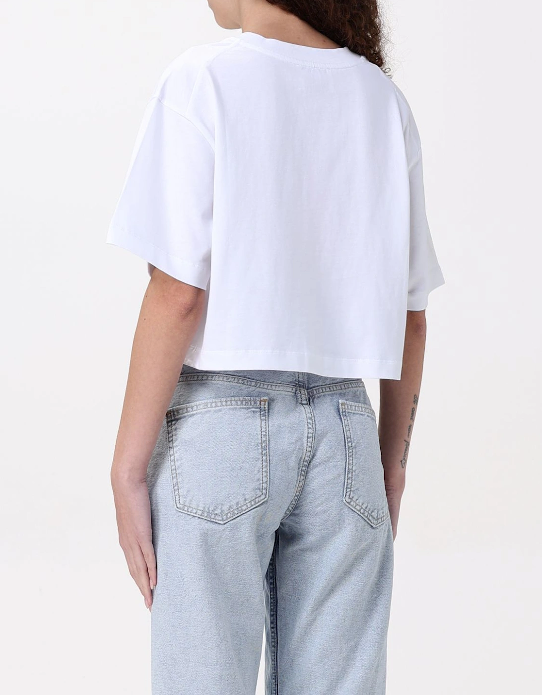 Cropped TShirt Popsicle Print