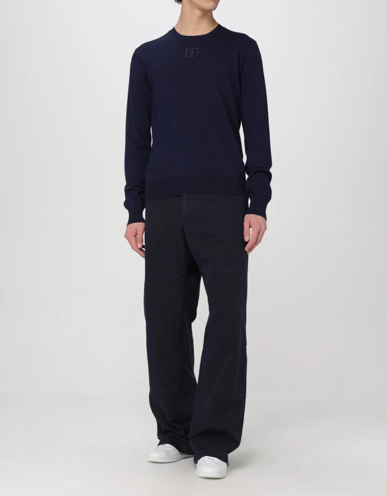 Wide Leg Denim Pants Relaxed Fit