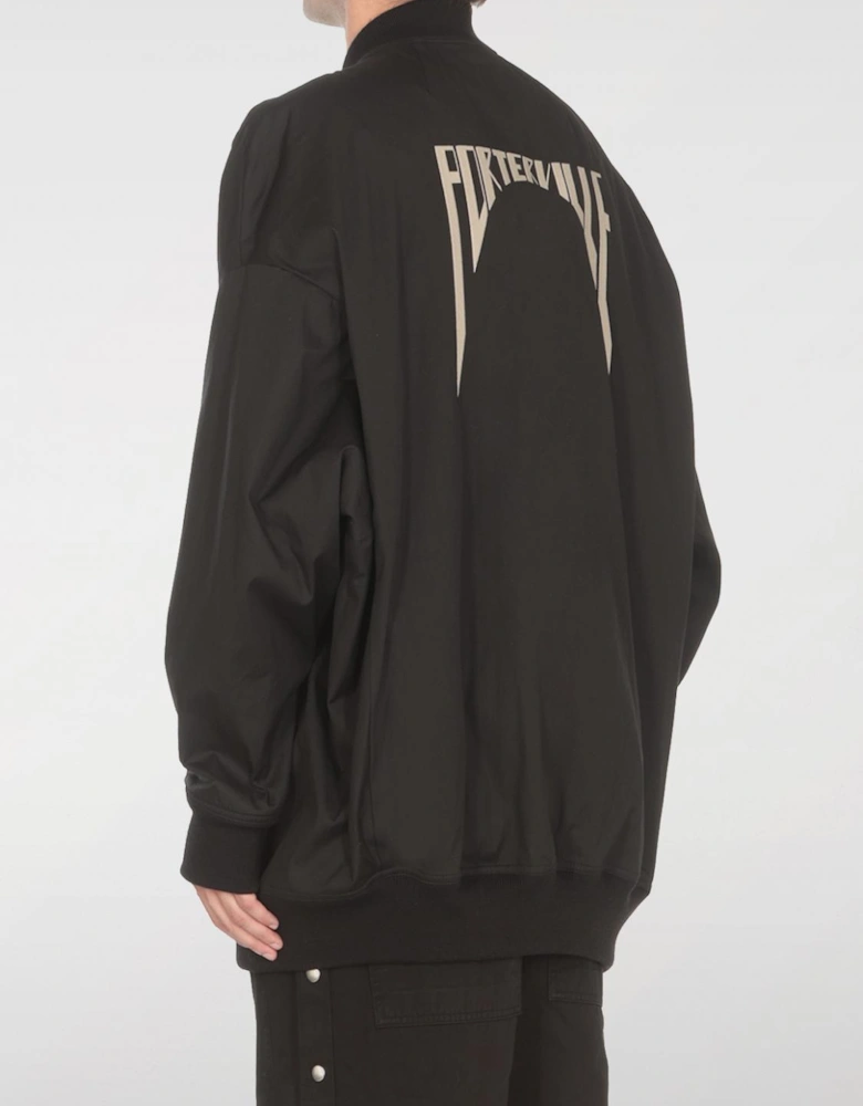 Oversized Bomber Jacket