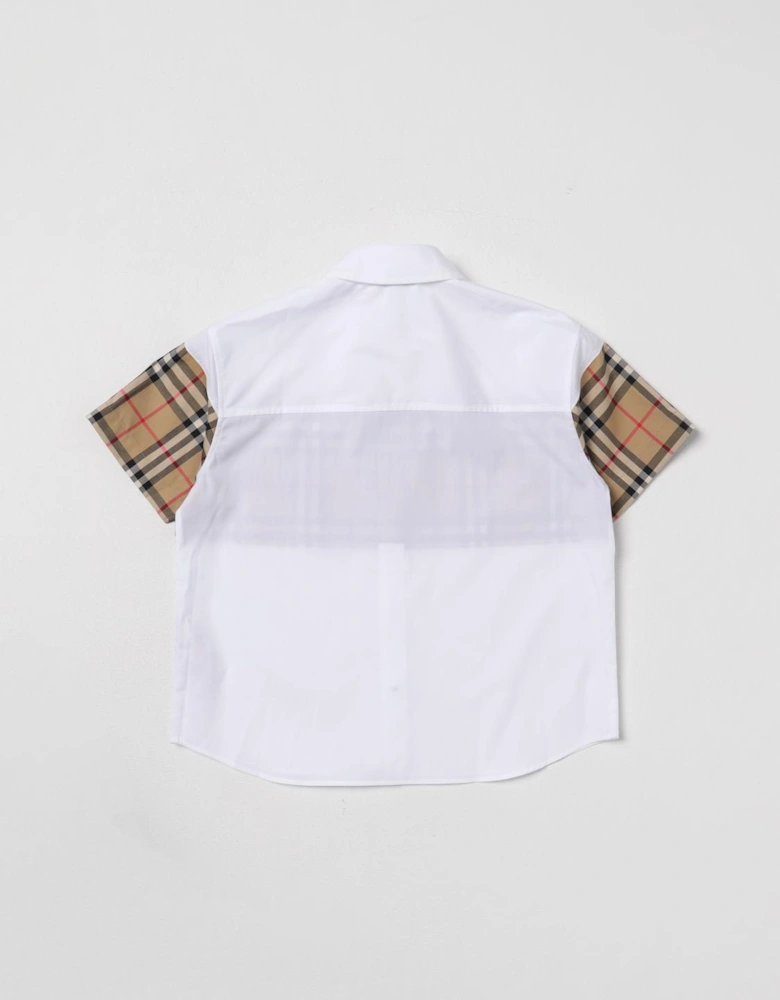 Check Pattern Short Sleeve Shirt