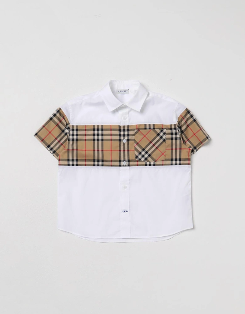 Check Pattern Short Sleeve Shirt