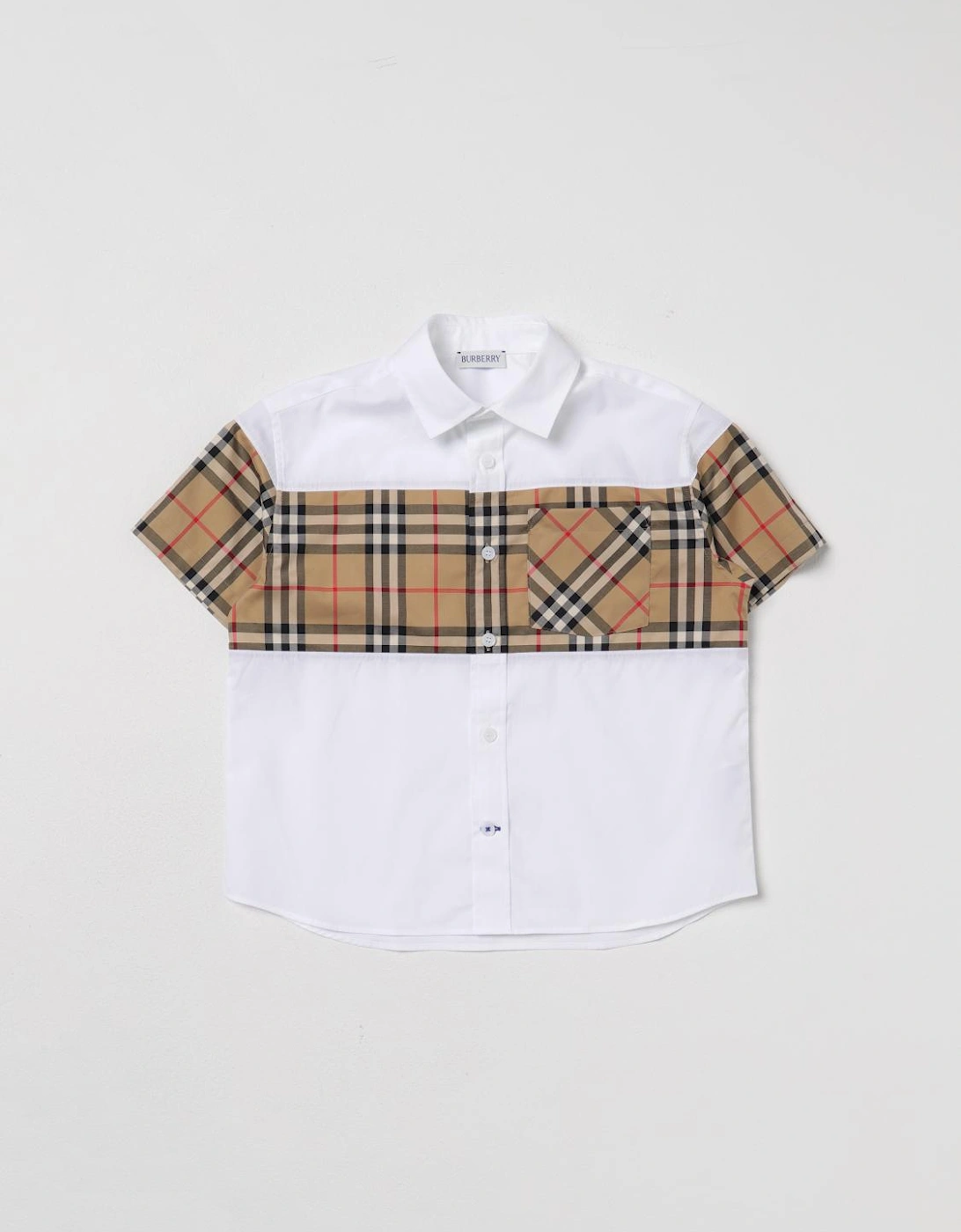 Check Pattern Short Sleeve Shirt, 4 of 3