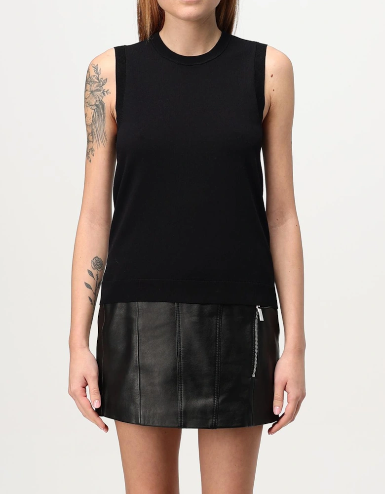 Sleeveless Knit Tank Top
