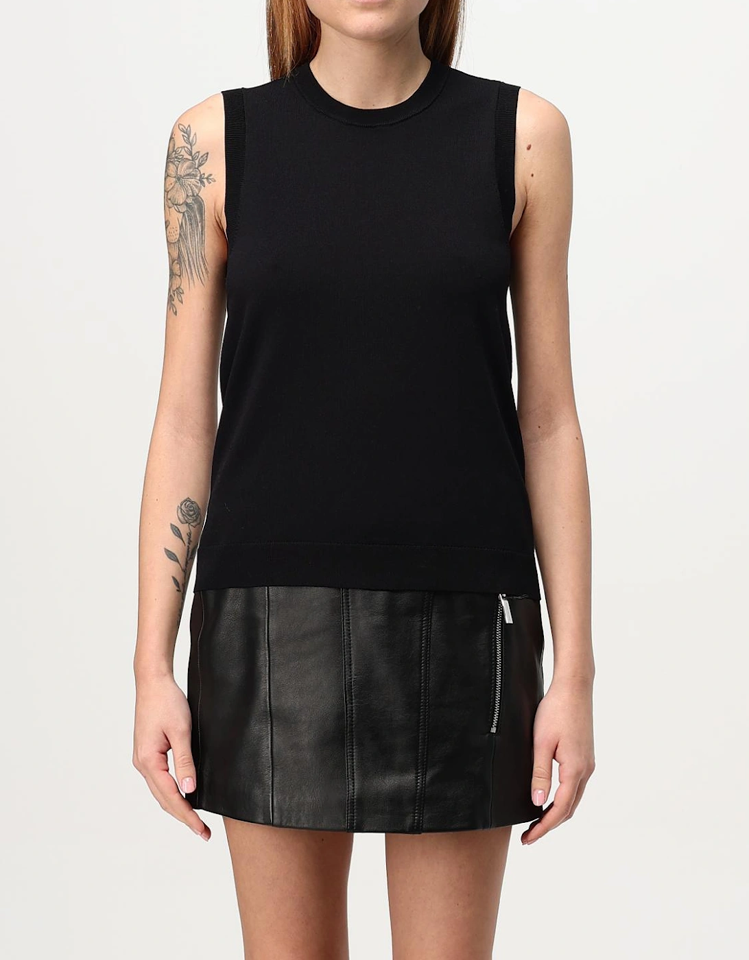 Sleeveless Knit Tank Top, 4 of 3