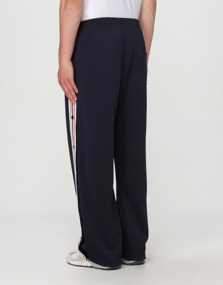 Track Pants with Side Button Detailing