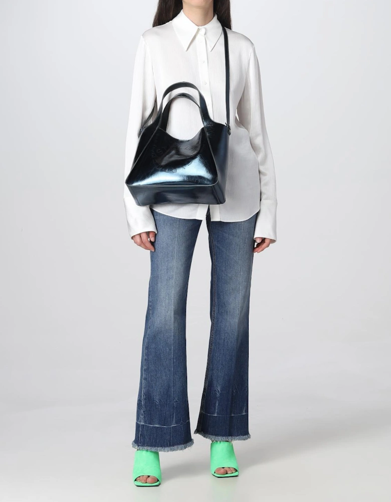 Flare Jeans Raw Hem