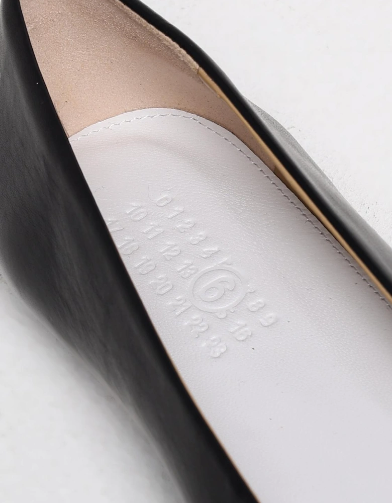 Leather Ballerina Flats Minimalist Design