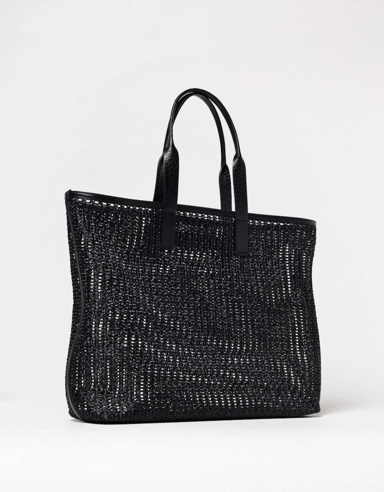 Woven Raffia Tote Bag