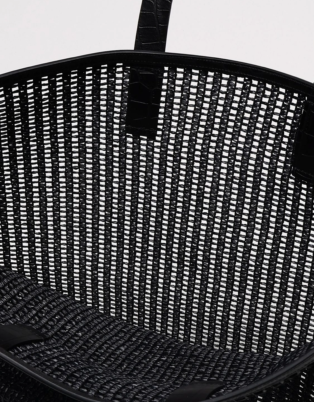 Woven Raffia Tote Bag