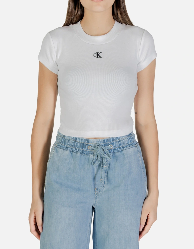 Printed Round Neck Short Sleeve T-shirt