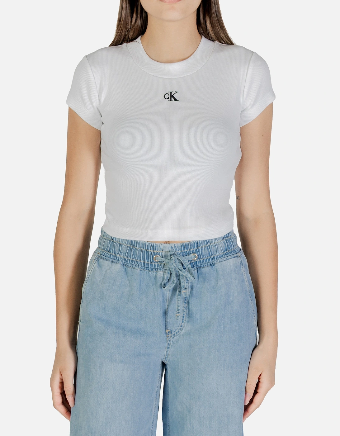 Printed Round Neck Short Sleeve T-shirt, 4 of 3