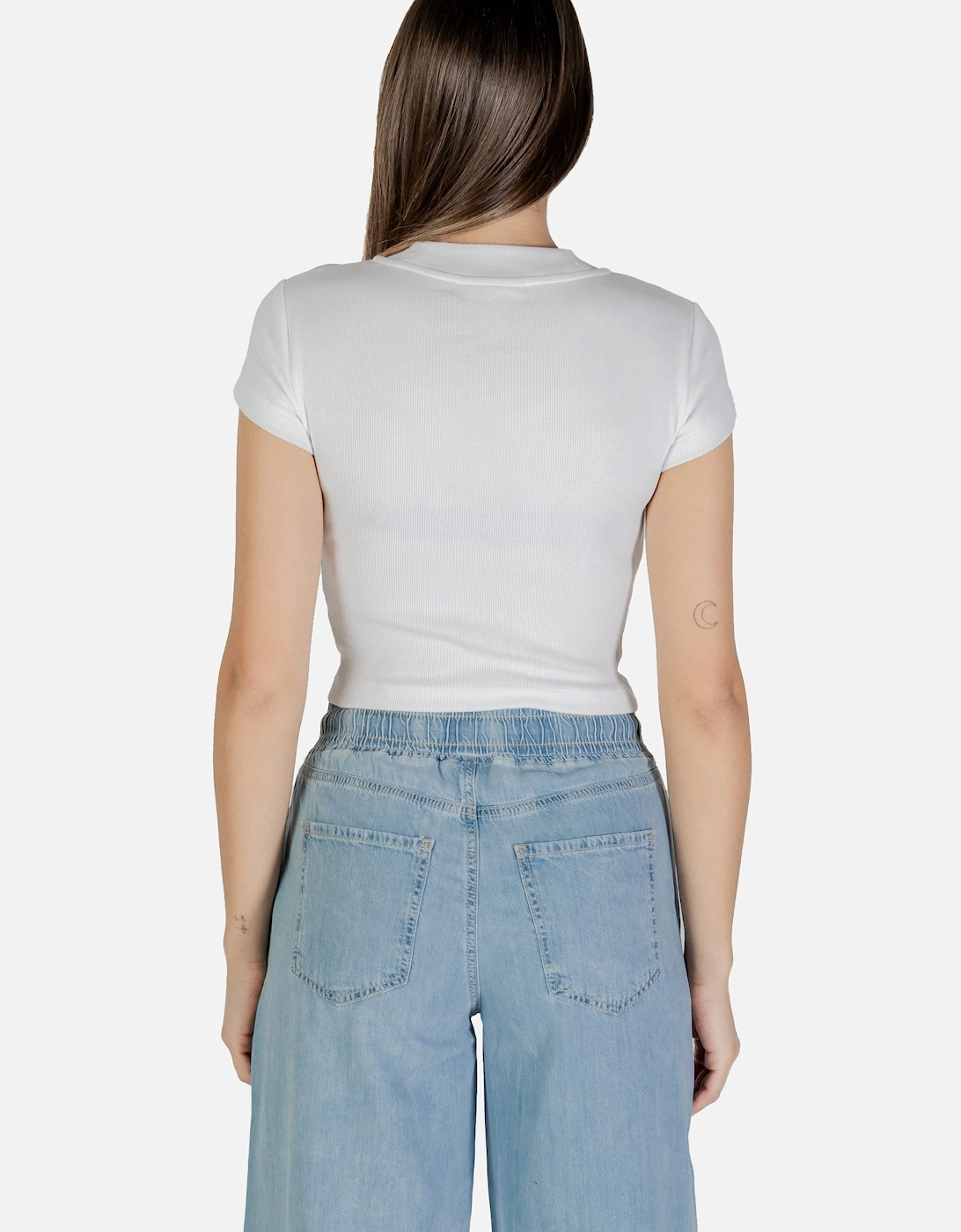 Printed Round Neck Short Sleeve T-shirt
