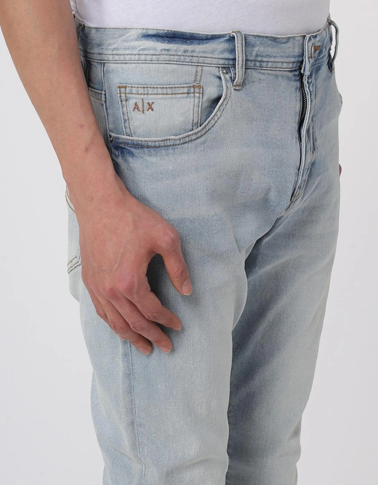 Slim Fit Light Wash Jeans