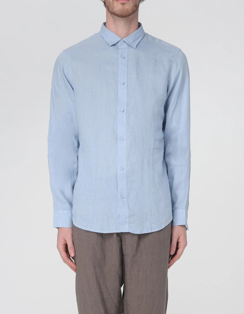 Linen Shirt Long Sleeve Casual