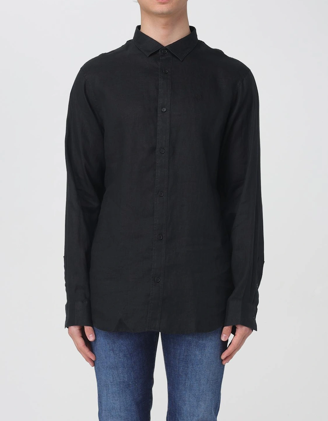 Linen Shirt Long Sleeve Casual