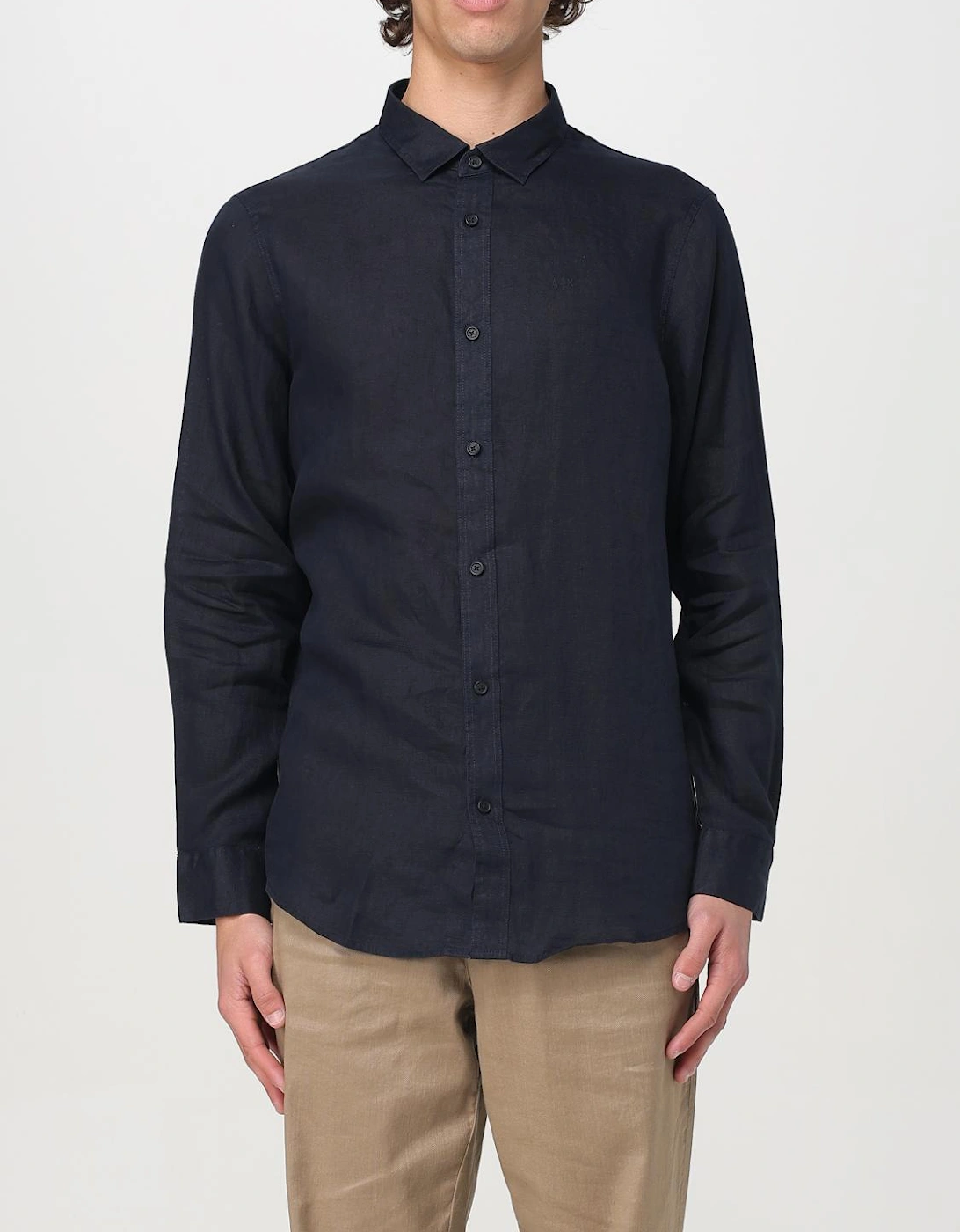 Linen Shirt Long Sleeve Casual