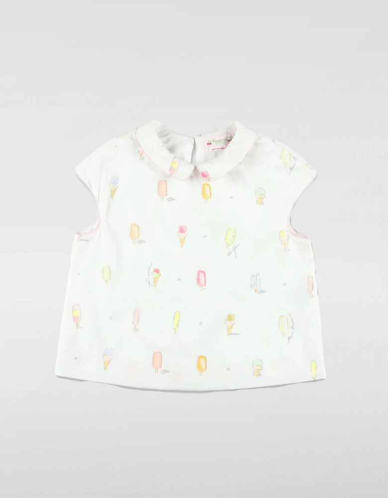 Ice Cream Print Blouse