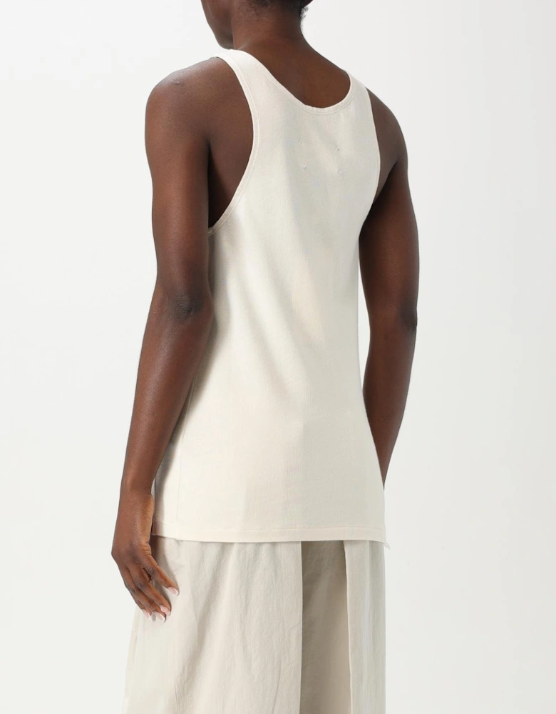 Ribbed Cotton Tank Top
