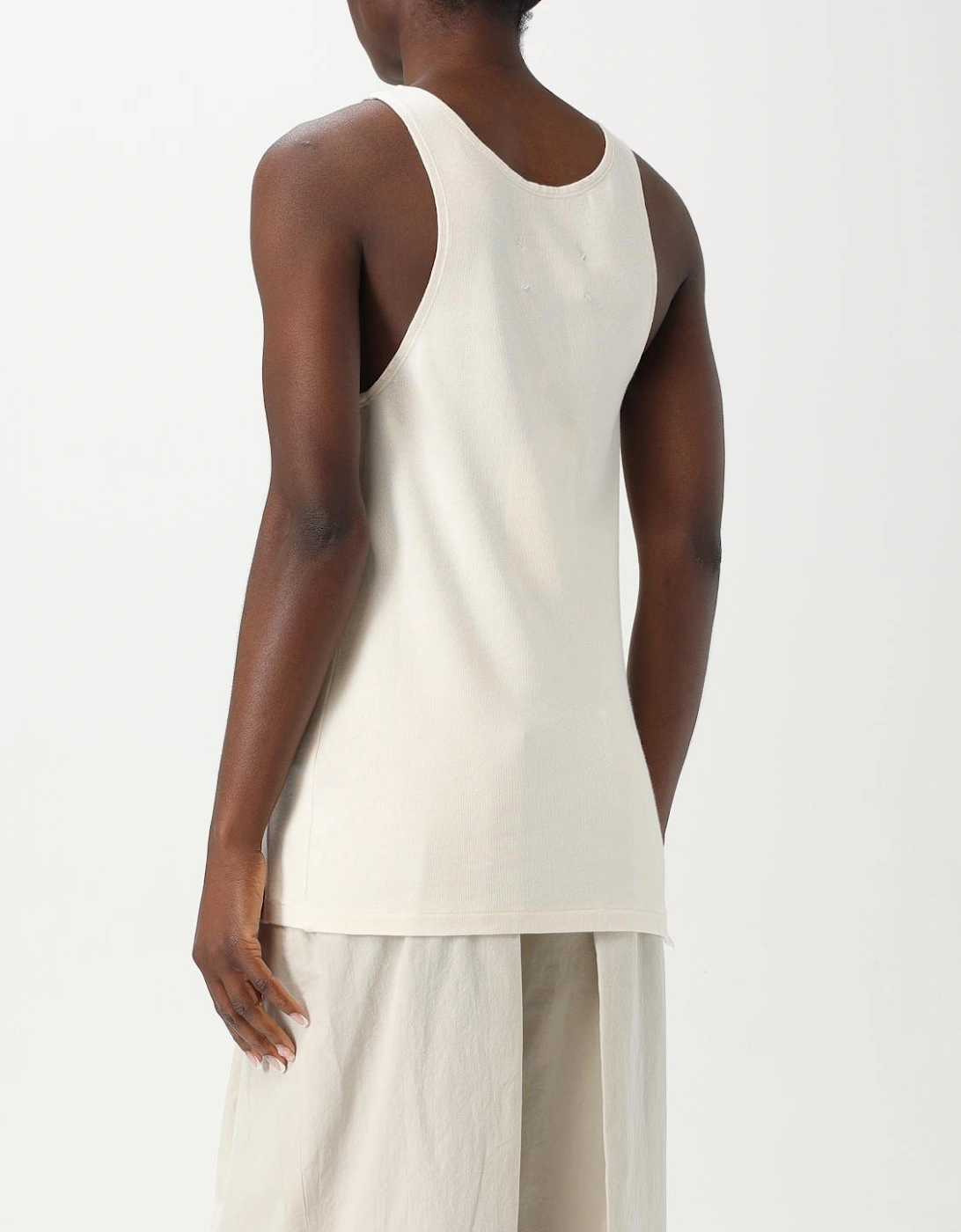Ribbed Cotton Tank Top