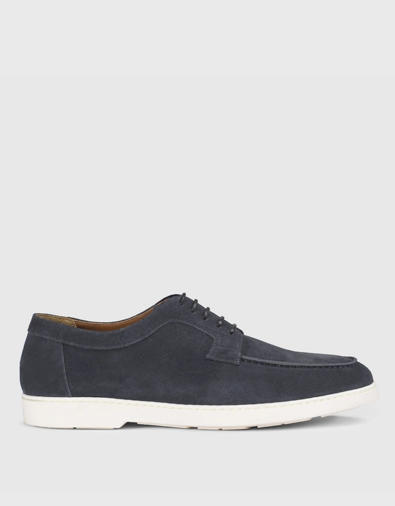 Stylish Lace-Up Shoes with Comfortable Construction for Everyday Wear