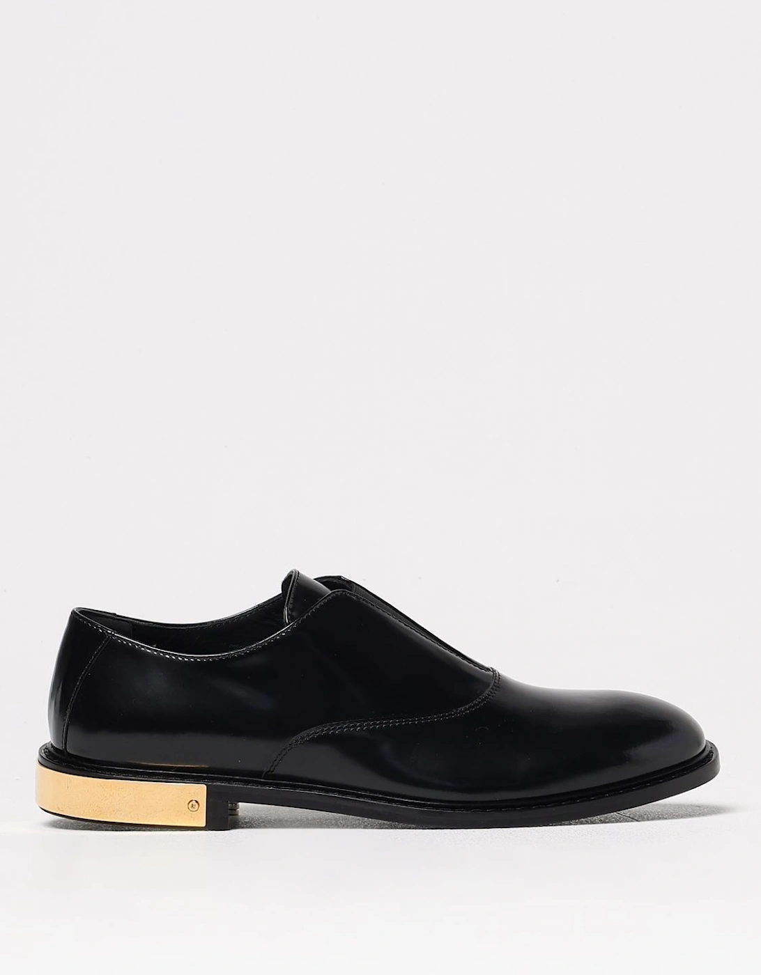 Leather Oxfords Gold Accents, 6 of 5